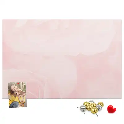 Blooming Roses Printed Cork Board