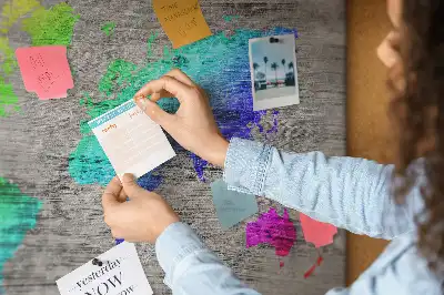 cork pin board