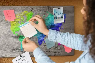 cork pin board