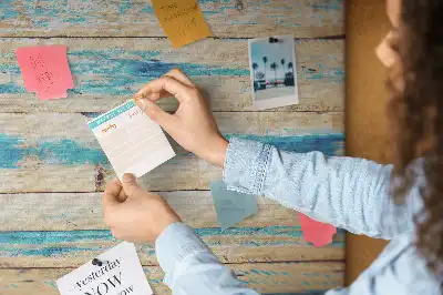 Printed Cork Board Scratched wood