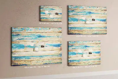 Printed Cork Board Scratched wood