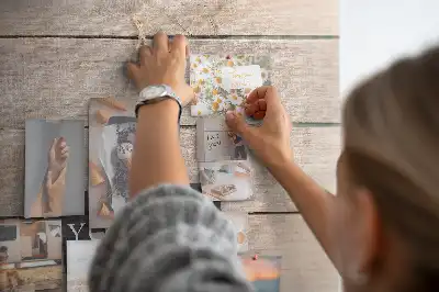 Printed Cork Memo Board with You Can Do It Lettering