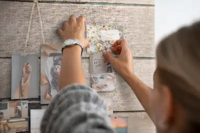 Printed Cork Memo Board with You Can Do It Lettering