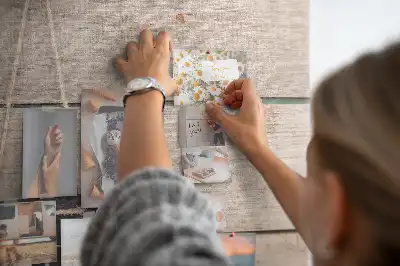 Printed Cork Memo Board with You Can Do It Lettering