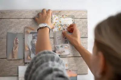 Printed Cork Memo Board with You Can Do It Lettering