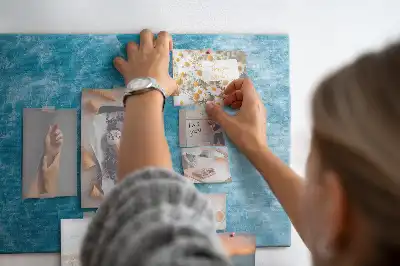 Sea water cork memo board