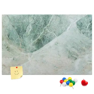 Printed Cork Memo Board with Marble Finish