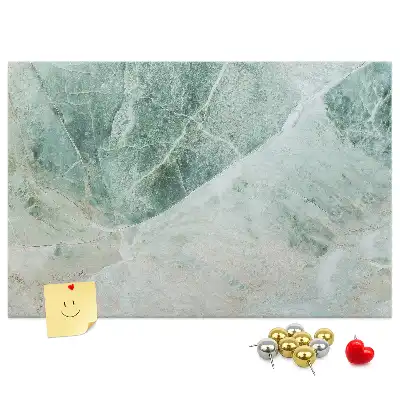 Printed Cork Memo Board Marble surface