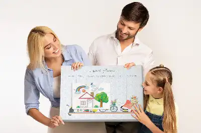 Cork memo board Weekly planner