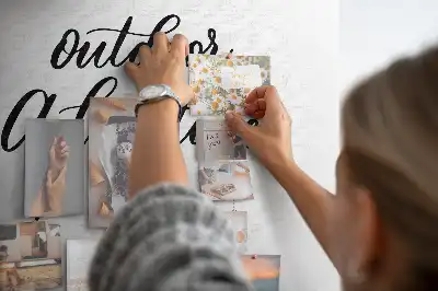 Adventure away from home cork memo board
