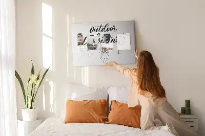 Adventure away from home cork memo board