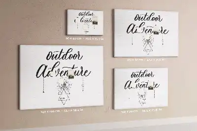 Adventure away from home cork memo board