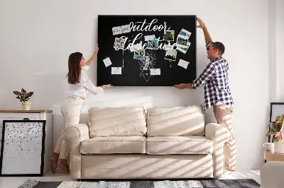 Adventure Printed Cork Memo Board
