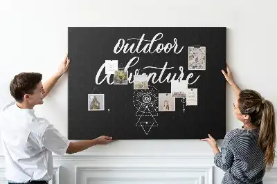Adventure Printed Cork Memo Board