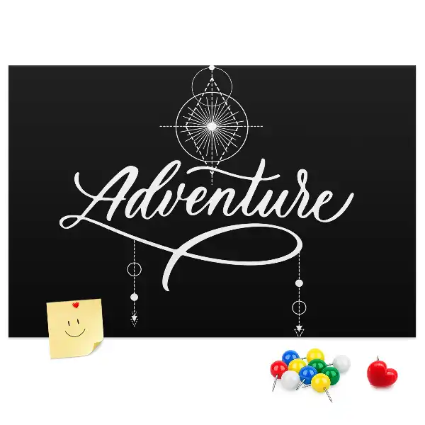 Printed Adventure Cork Board
