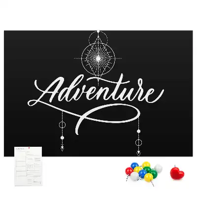 Printed Adventure Cork Board