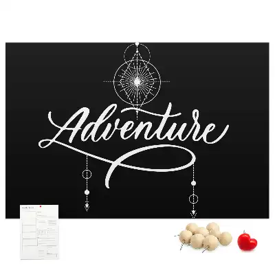 Printed Adventure Cork Board