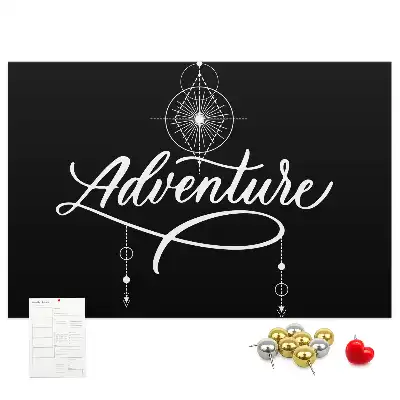 Printed Adventure Cork Board