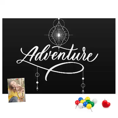 Printed Adventure Cork Board