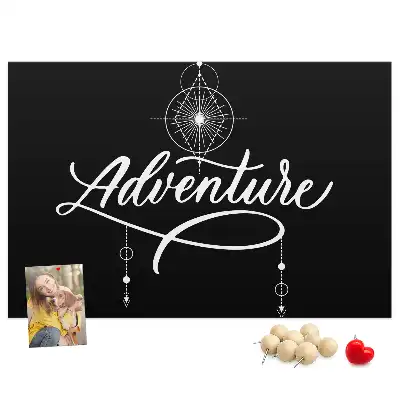 Printed Adventure Cork Board