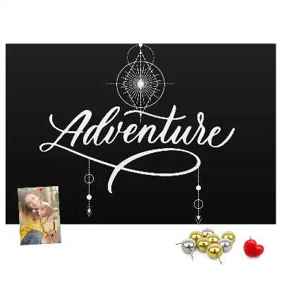 Printed Adventure Cork Board