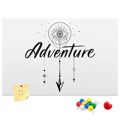 Printed Cork Board Adventure