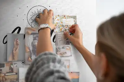 Printed Cork Board Adventure Map