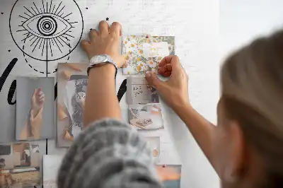 Printed Cork Board Adventure Map