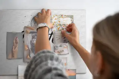 Printed Cork Board Adventure Map