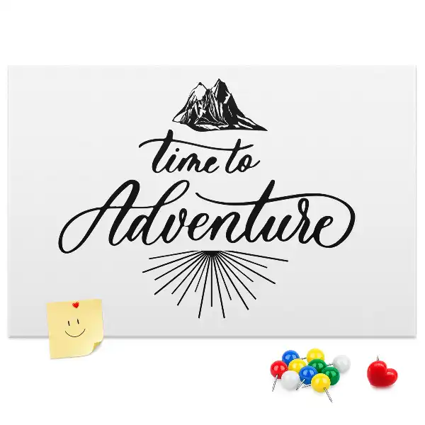 Inspirational Quote Cork Memo Board