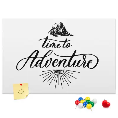 Inspirational Quote Cork Memo Board