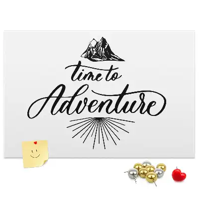 Inspirational Quote Cork Memo Board