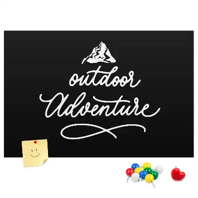 Printed Cork Board Travel quote