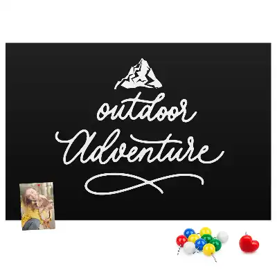 Printed Cork Board Travel quote
