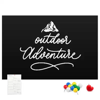 Printed Cork Board Travel quote