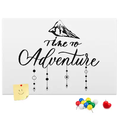 Printed Cork Board Inspirational quote