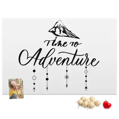 Printed Cork Board Inspirational quote