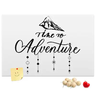 Printed Cork Board Inspirational quote