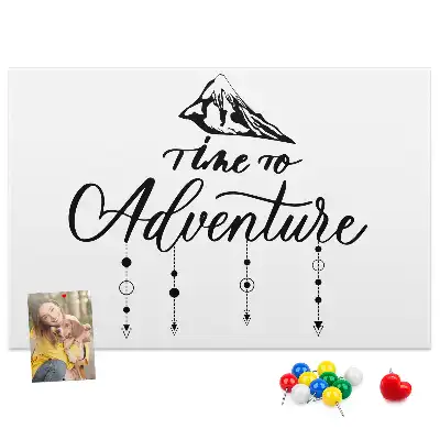 Printed Cork Board Inspirational quote