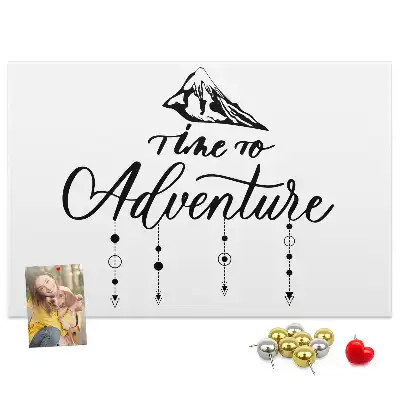 Printed Cork Board Inspirational quote