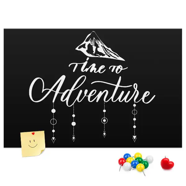 Cork memo board Adventure time