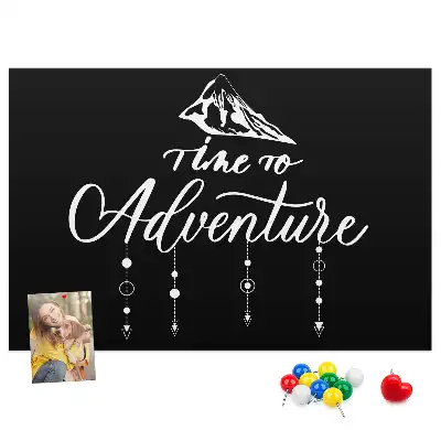 Cork memo board Adventure time