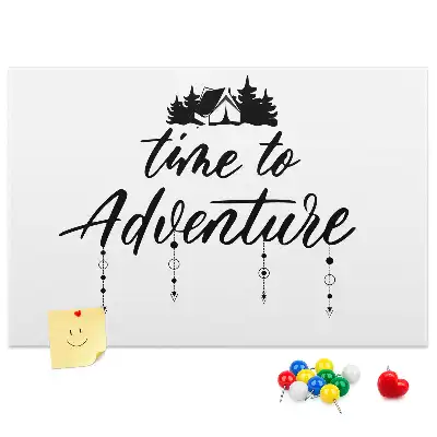 Inspirational Quote Cork Memo Board