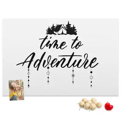 Cork memo board Inspirational quote