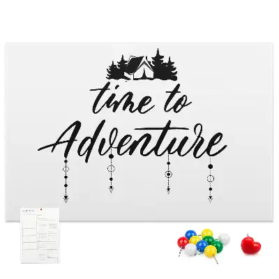 Cork memo board Inspirational quote