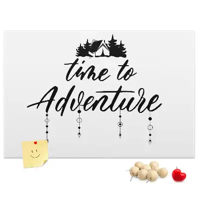Cork memo board Inspirational quote