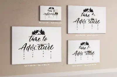Cork memo board Inspirational quote