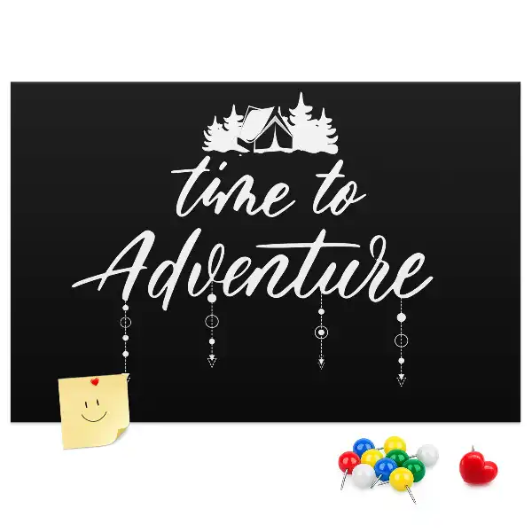 Travel Quote Printed Cork Memo Board