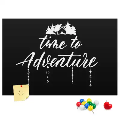 Printed Cork Memo Board Travel quote