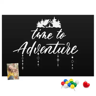 Travel Quote Printed Cork Memo Board